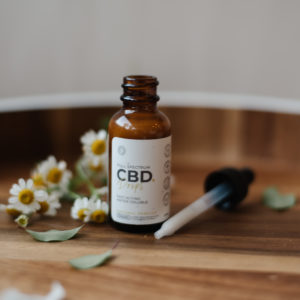 Natural Vanilla Water Soluble Full Spectrum CBD Drops (1,500mg) - 30mL