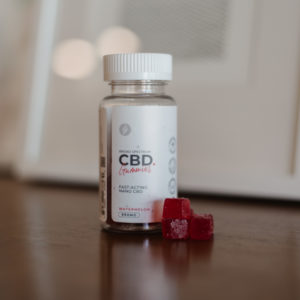 Nano CBD Gummies - Watermelon Flavor (900mg/Bottle) - 30 Count